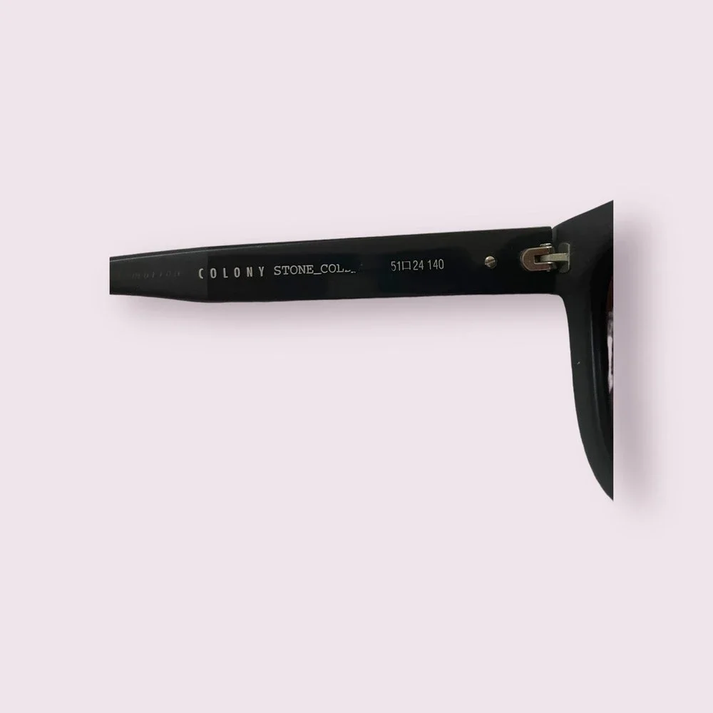 Stone‎ Cold Fox x Wonderland Colony Black Sunglasses